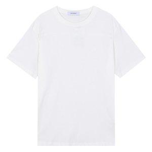 [버커루] 유니 20수 가슴와펜 R넥 티셔츠 (B232Z1010P)