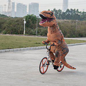 공룡옷 티라노 풍선옷 할로윈 공룡 에어슈트 의상 성인 이벤트