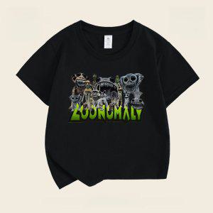 주노말리 반팔 여름옷 티셔츠 여름 옷 의류 Zoonomaly 캐릭터