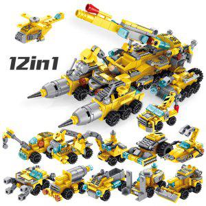 레고 12가지 변형로봇 건설차량 변신 12in1 시티 호환