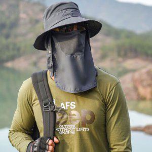 등산 낚시 캠핑 라이딩 야외 농사 자외선 차단 모자