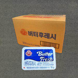 [지케이푸드] 오뚜기 일회용 버터 후레시 BOX (10gX480개) 4.8Kg 1회용 낱개포장 버터 오쉐프