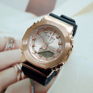 지샥 메탈 지얄오크 여성 전자 손목시계