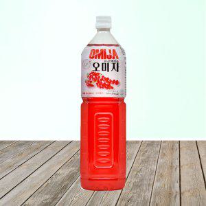 유나인베이스 오미자 1.5L x 8개(1박스)/음료베이스