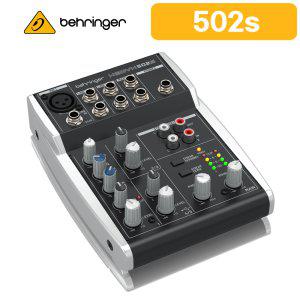 베링거 믹서 502S 소형 아날로그 믹서 오디오 인터페이스