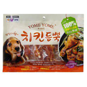 요미요미 치킨듬뿍 미니닭갈비 400g/강아지간식