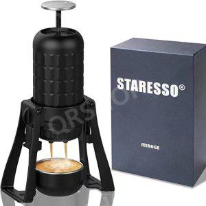 스타레소 3 휴대용 에스프레소 커피메이커 SP300 정품 블랙 원두 추출기 가정 야외 캠핑