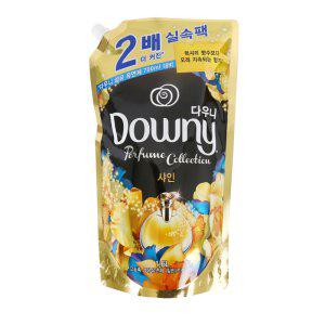 다우니 샤인 퍼퓸 리필 1.6L 고농축 섬유유연제