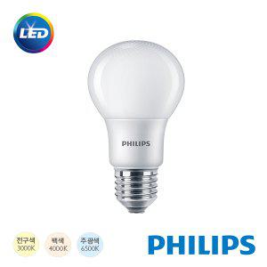 필립스 LED 전구 8W GEN8 전구색 백색 주광색
