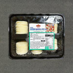 [지케이푸드] 코다노 후레쉬 모짜렐라 슬라이스 치즈 1kg 생치즈