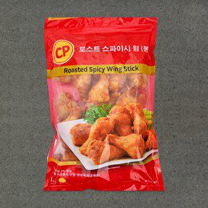 지케이푸드 CP 로스트 스파이시 윙(봉) 1kg 닭날개 윙스틱 닭봉