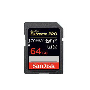 샌디스크 SDXC Extreme Pro 64GB 메모리카드 SDXXU
