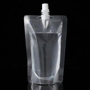 휴대용 액상류 생과일 쥬스 음료 야채즙 소분 보관 스파우트 파우치 비닐팩 뚜껑형 200ml