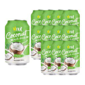 VINUT 비넛 코코넛 밀크 330ml x 12캔 음료