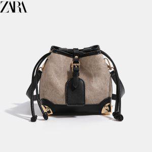 ZARA 자라 여성용 버킷백 복조리백 크로스 숄더 가방