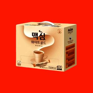 맥심 화이트골드 커피믹스 400T 김연아커피 달달한 맛있는