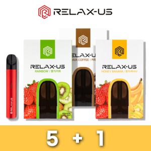 릴렉스 어스 팟 5+1 RELX 인피니티 전자담배 기기 호환 전담 POD