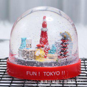 도쿄스노우볼 일본 워터볼 여행 선물용 기념품 인테리어 소품 스투디오