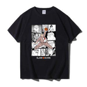 슬램덩크 반팔 티셔츠 일본 애니메이션 티셔츠 힙합 반팔티 루즈핏 (2디자인 14색상)
