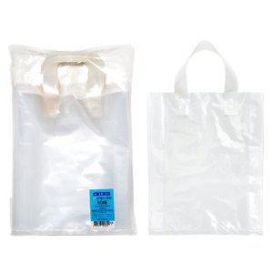 13000 A4 투명 끈손잡이봉투(50매입) 봉투 비닐봉투 선물포장 포장봉투 쇼핑백 비닐쇼핑백