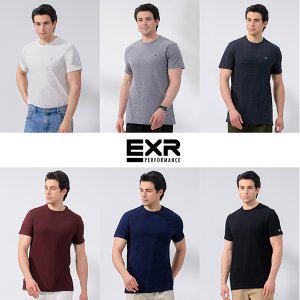 EXR 남성 소프트 면혼방 반팔 티셔츠 6종 세트