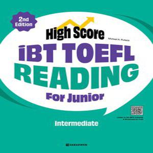 다락원 High Score iBT TOEFL Reading For Junior - Intermediate