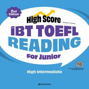 다락원 High Score iBT TOEFL Reading For Junior - High Intermediate