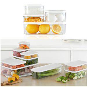 냉장고 소분용기 음식정리보관함 밀폐반찬통 플라스틱