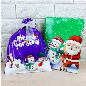 크리스마스 은박 선물 봉투 포장지 파티 소품 인테리어 장식 이벤트 용품