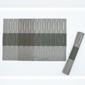 PVC매트 식탁투명 테이블 유리대용 깔개패드 인테리어 받침대 바닥 고무판 사각 검정줄무늬