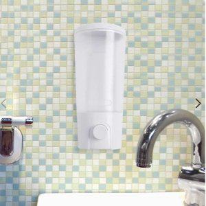 물비누디스펜서 화이트 욕실 깔끔한 반투명용기 잔량확인