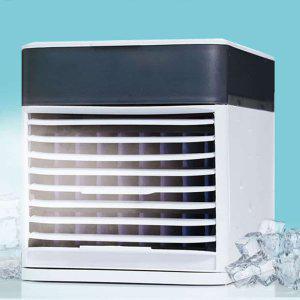 파워냉풍기 이동식큐브 휴대용 LED 에어쿨러 급속냉각