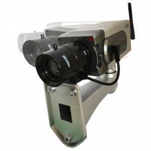 모션감지 CCTV 모형 감시카메라 방범용 가게 업소용 좌우회전