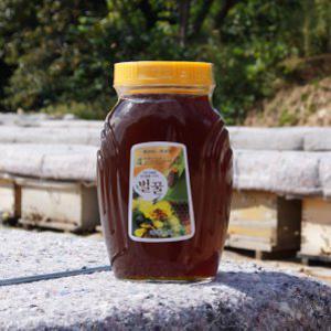 100% 천연벌꿀 밤꿀 1.2kg 쌉싸름한맛이 특징, 탄소동위원소비 -22.5이하