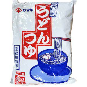 일본 쯔유 분말 1kg 우동 스프 가루 파우더 대용량 분식집 식당 업소용