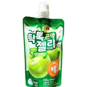 짜먹는 곤약 젤리 사과맛 120g 틱톡 음료수 애플 나타드코코 운동회 간식