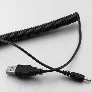 늘어나는 DC 3.0 스프링전원선 USB 전화기선케이블