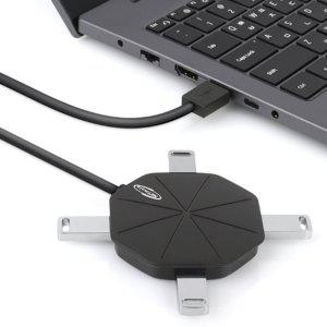 무전원 USB3.0 4구허브 노트북 자료보관 도킹스테이션