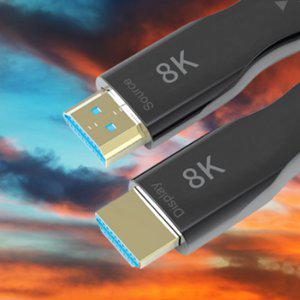 초고화질 HDMI 하이브리드케이블 10M 8K 홍보영상재생용 선