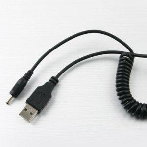 DC 3.5 USB전원선 늘어나는 스프링 파워케이블