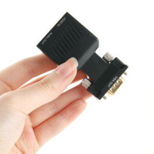 HDMI 소스 RGB 영상 음성출력컨버터 포트변환 연결 젠더