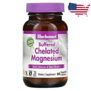 블루보넷 버퍼드 킬레이트 마그네슘 60캡슐 산화마그네슘 Chelated Magnesium