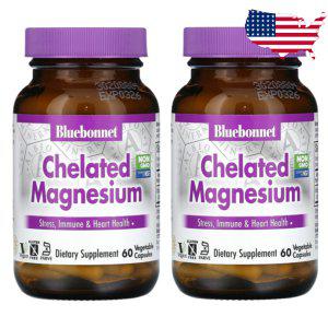 블루보넷 킬레이트 마그네슘 60베지캡슐 Chelated Magnesium 2개세트