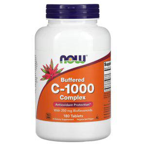 나우푸드 복합 중성 비타민C 1000 mg 180 정 칼슘 아세롤라