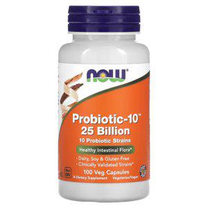 나우푸드 프로바이오틱스 유산균 10종 250억마리 100정 식물성캡슐