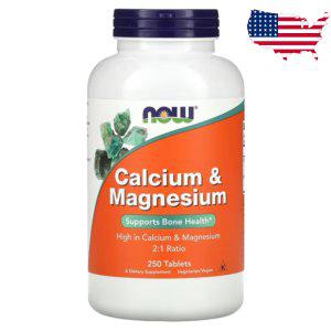 나우푸드 구연산 칼슘 마그네슘 탄산 카보네이트 1000mg 250정 Calcium 칼마