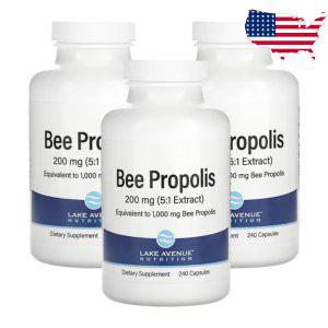레이크애비뉴 아이허브 프로폴리스 1000 mg 240정 Bee Propolis 3개