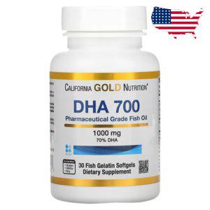 CGN 아이허브 오메가3 DHA 700 30정 피쉬오일 1000 mg 콜레스테롤
