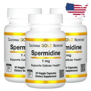 CGN 아이허브 스퍼미딘 스페르미딘 1mg 30정 폴리아민 Spermidine 3병