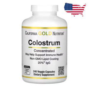 CGN 아이허브 초유 단백질 비건 캡슐 240정 콜로스트럼 Colostrum